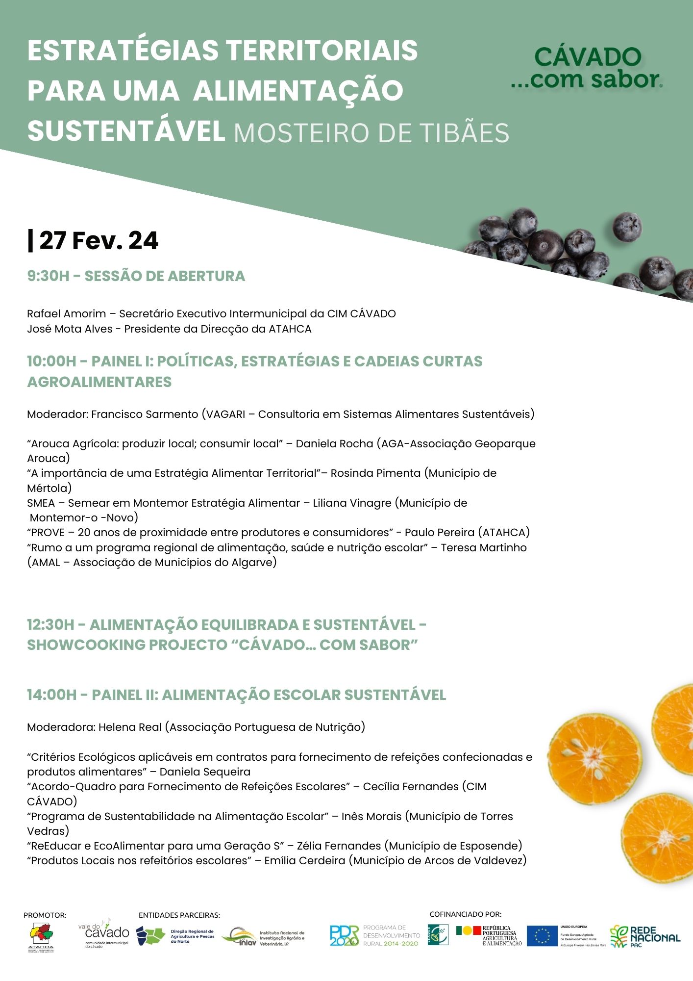 PROGRAMA ESTRATÉGIAS TERRITORIAIS PARA UMA ALIMENTAÇÃO SUSTENTÁVEL